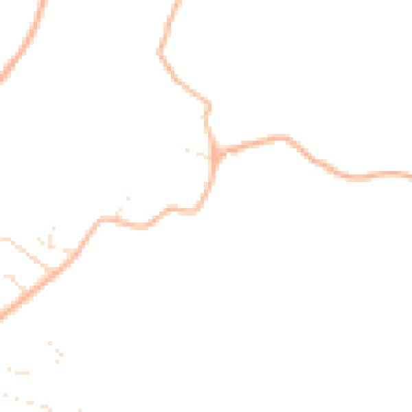 Daytime road noise heatmap for GL52 6ND