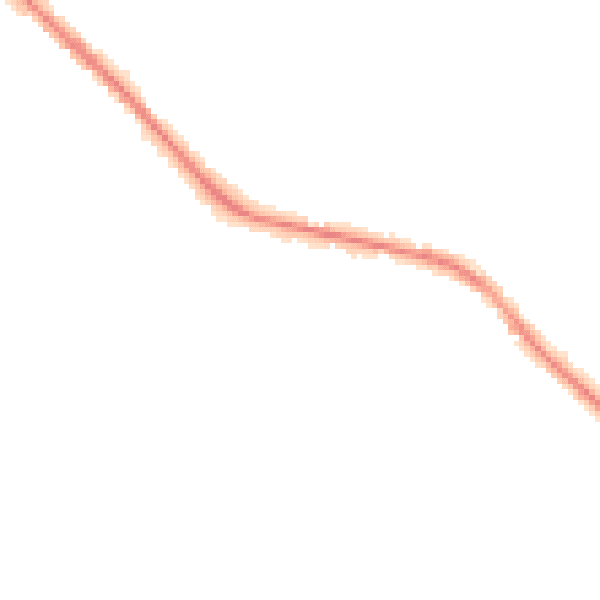 Night-time road noise heatmap for GL52 6UN