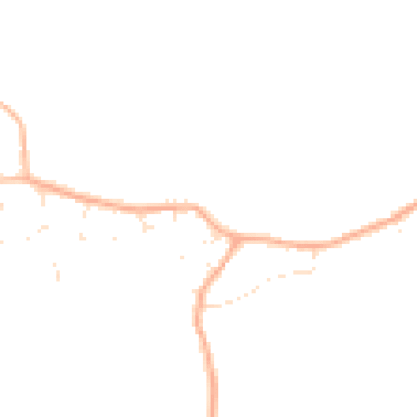 Daytime road noise heatmap for GL52 9ER