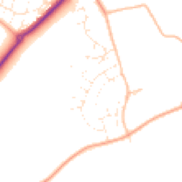 Daytime road noise heatmap for GL53 0AF