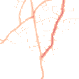Daytime road noise heatmap for GL53 0AQ