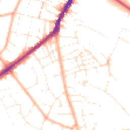 Daytime road noise heatmap for GL53 0BG
