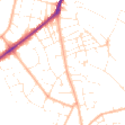 Daytime road noise heatmap for GL53 0BJ