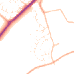 Daytime road noise heatmap for GL53 0FN