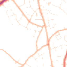 Daytime road noise heatmap for GL53 0HN