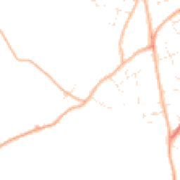 Daytime road noise heatmap for GL53 0NY