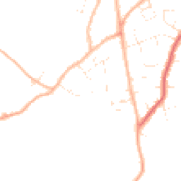 Daytime road noise heatmap for GL53 0PB