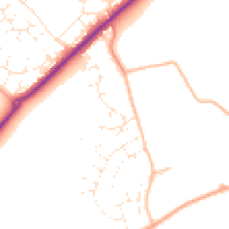 Daytime road noise heatmap for GL53 0QE