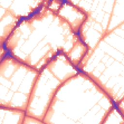 Daytime road noise heatmap for GL53 7HF