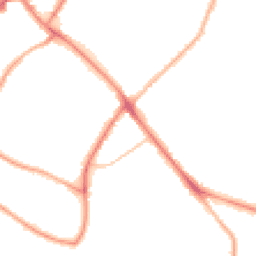 Night-time road noise heatmap for GL53 7QQ