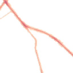 Night-time road noise heatmap for GL53 8DT