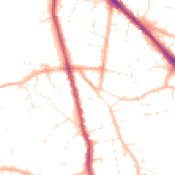 Daytime road noise heatmap for GL53 8JL