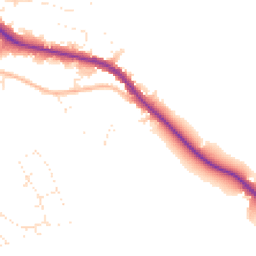 Daytime road noise heatmap for GL53 8QX