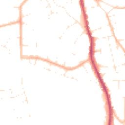 Daytime road noise heatmap for GL53 9HS