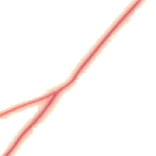 Night-time road noise heatmap for GL54 2BJ