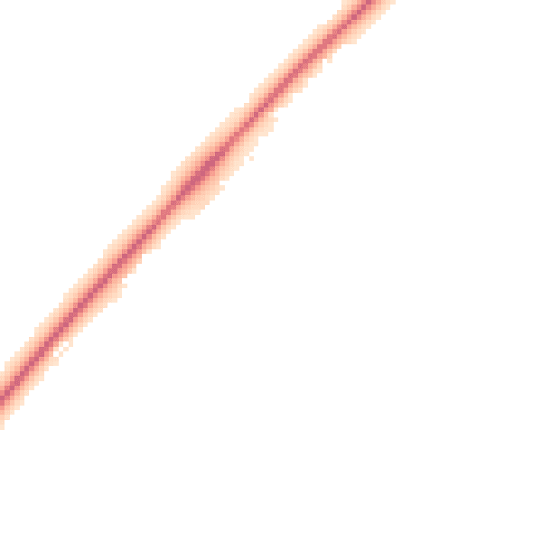 Night-time road noise heatmap for GL54 2ER