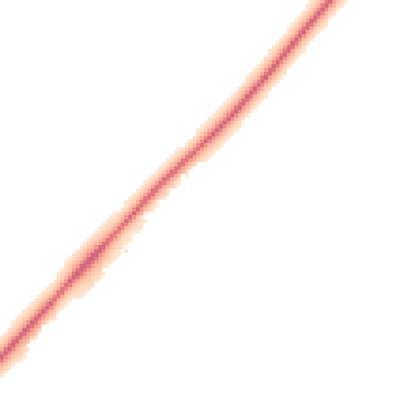 Night-time road noise heatmap for GL54 2GD