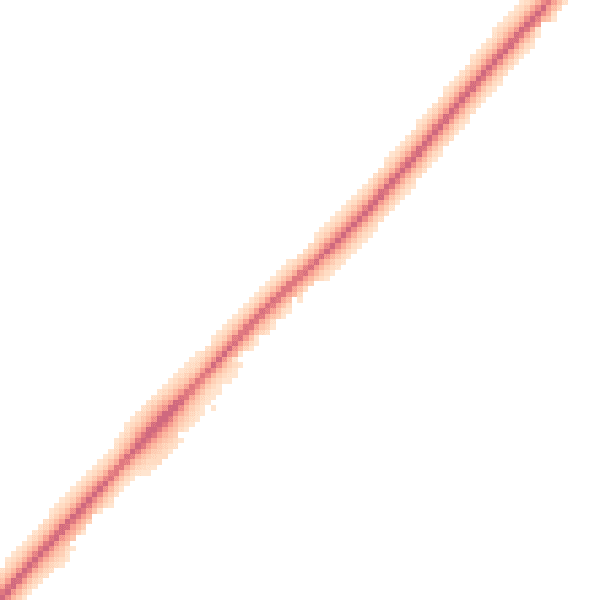 Night-time road noise heatmap for GL54 2GE
