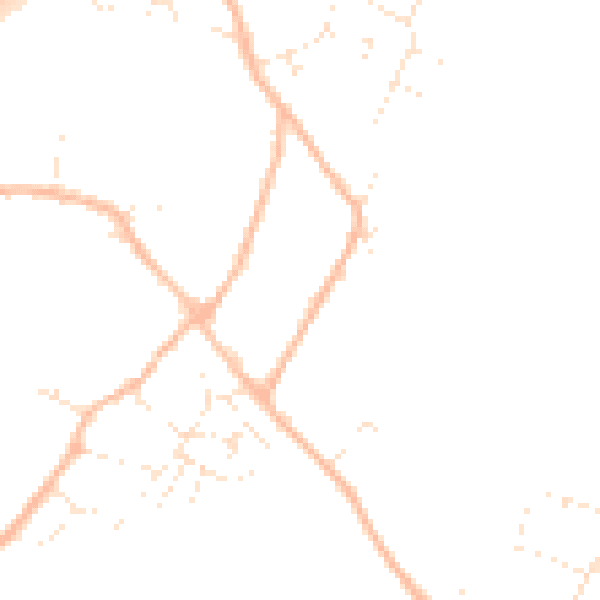 Daytime road noise heatmap for GL54 2LU