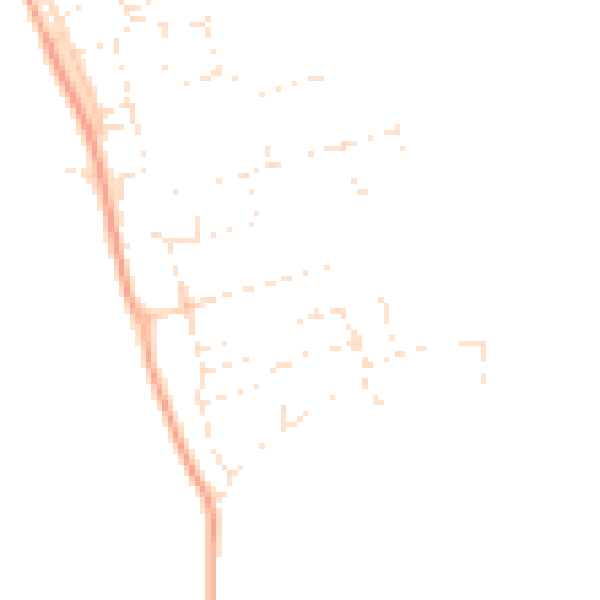 Daytime road noise heatmap for GL54 2PE