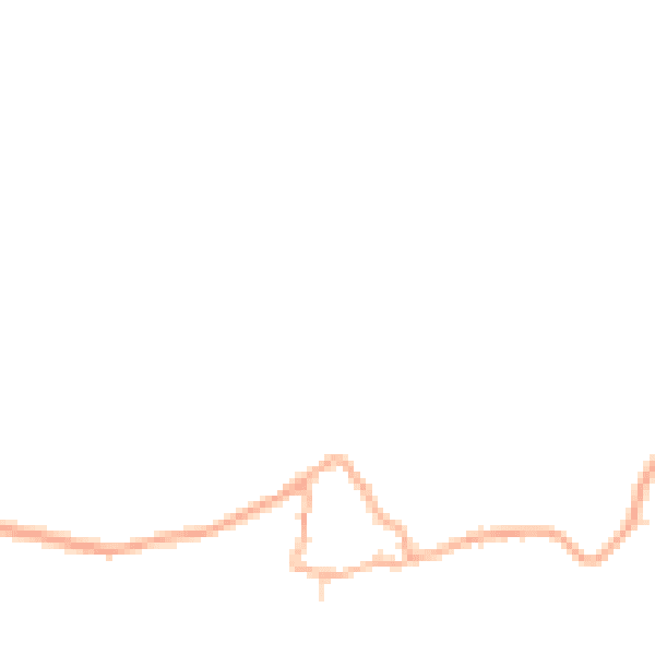 Daytime road noise heatmap for GL54 2SF