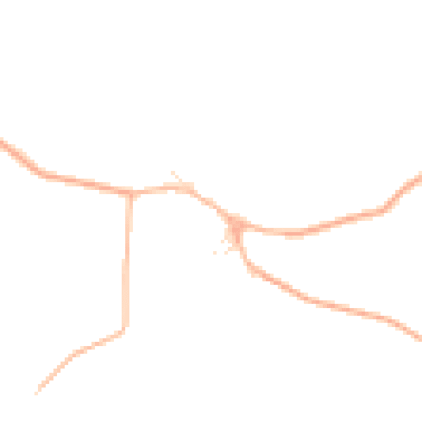Daytime road noise heatmap for GL54 3BN