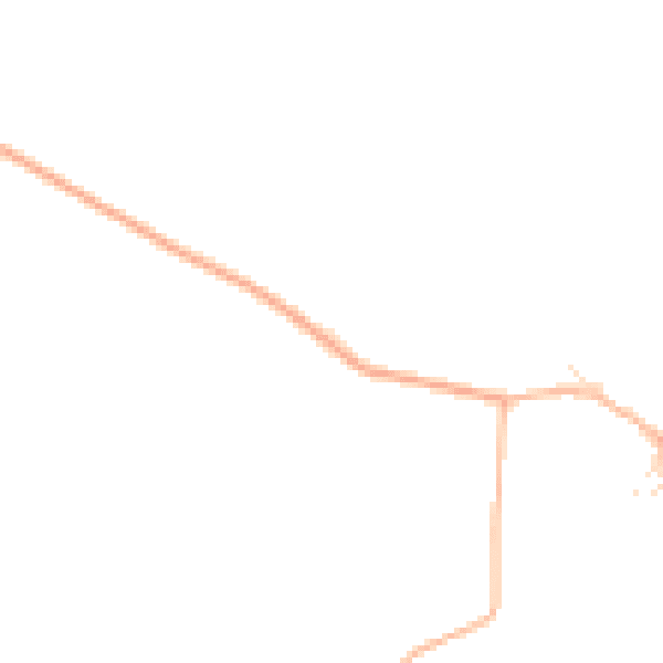 Daytime road noise heatmap for GL54 3BP
