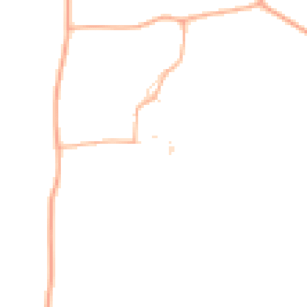 Daytime road noise heatmap for GL54 3BT
