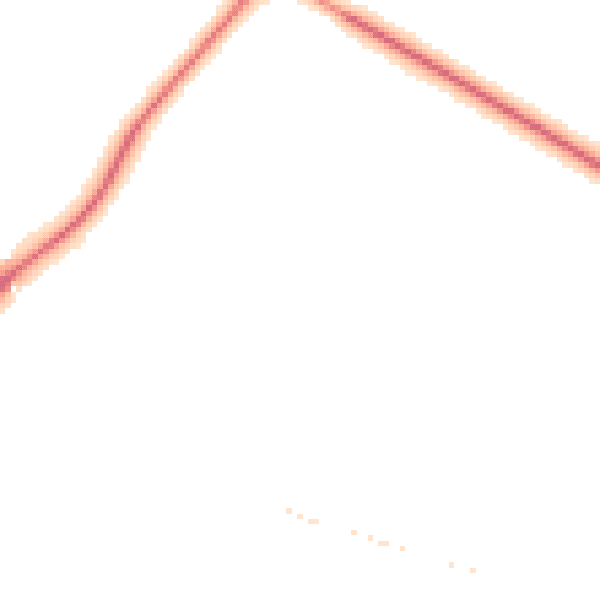 Night-time road noise heatmap for GL54 3HW