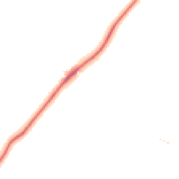 Night-time road noise heatmap for GL54 3LH