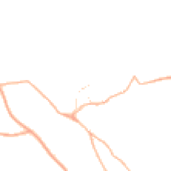 Daytime road noise heatmap for GL54 4AF