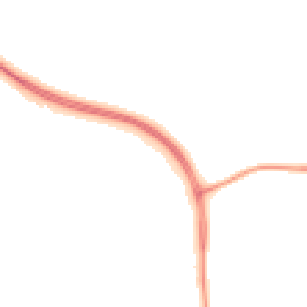 Night-time road noise heatmap for GL54 4AZ