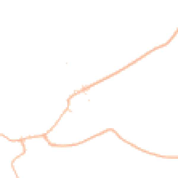 Daytime road noise heatmap for GL54 4DB