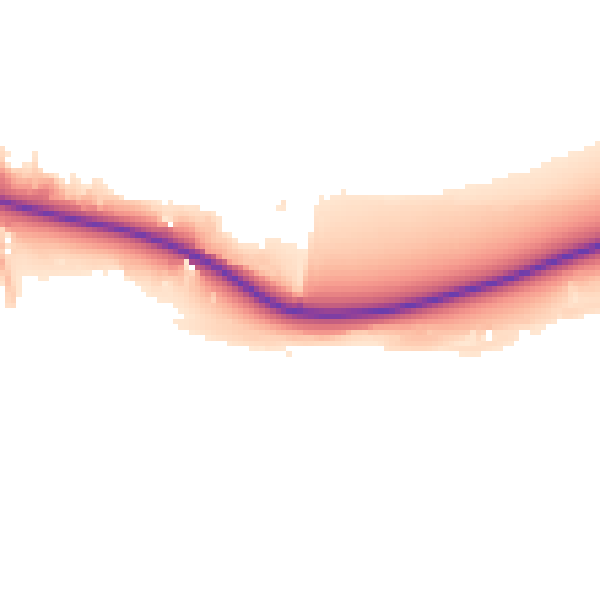 Daytime road noise heatmap for GL54 4HG
