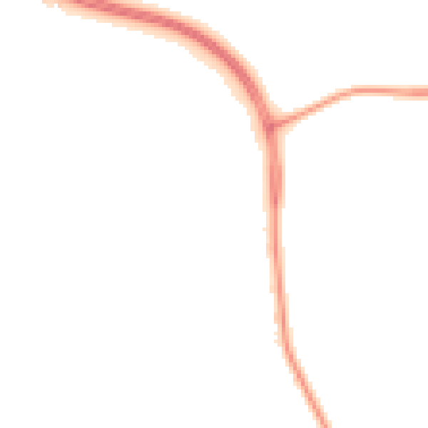 Night-time road noise heatmap for GL54 4HL