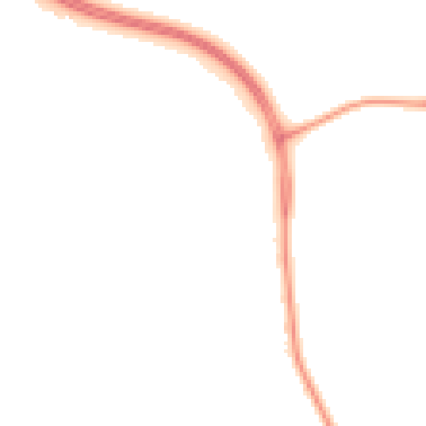 Night-time road noise heatmap for GL54 4HR