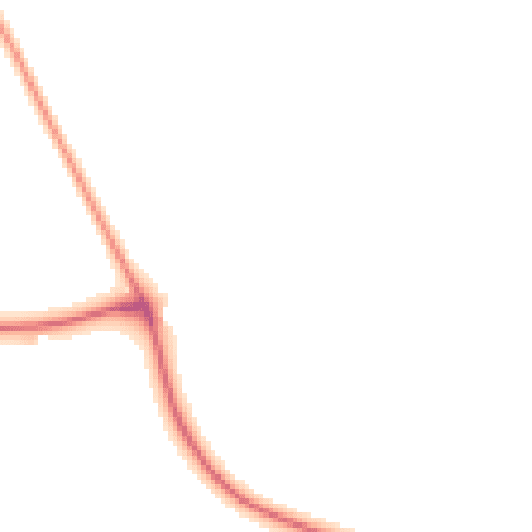 Night-time road noise heatmap for GL54 4HU
