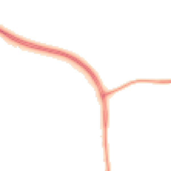 Night-time road noise heatmap for GL54 4JR