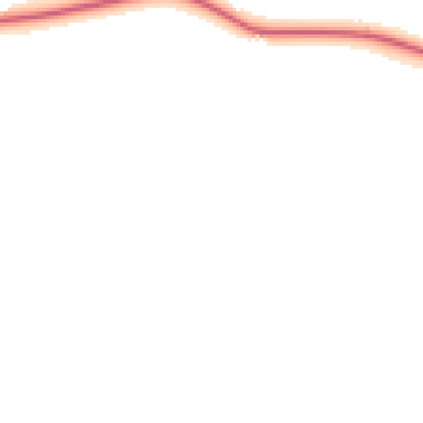 Night-time road noise heatmap for GL54 4LP