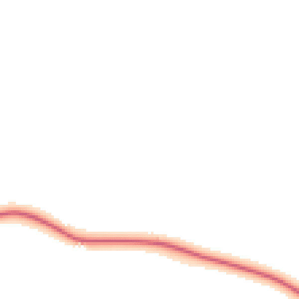 Night-time road noise heatmap for GL54 4LY