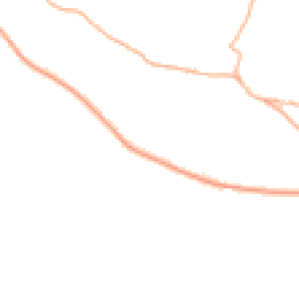Daytime road noise heatmap for GL54 4NQ
