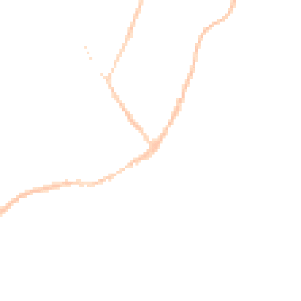 Night-time road noise heatmap for GL54 5LJ