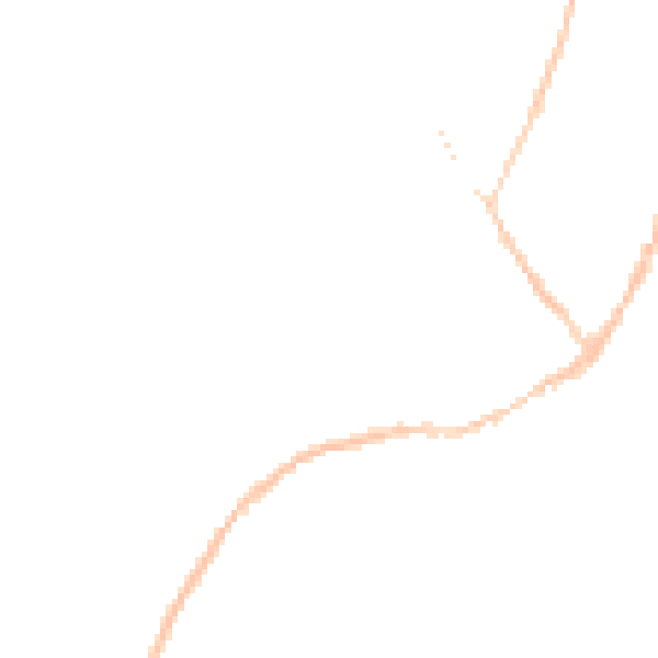 Night-time road noise heatmap for GL54 5QZ