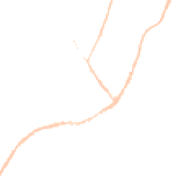 Night-time road noise heatmap for GL54 5RA