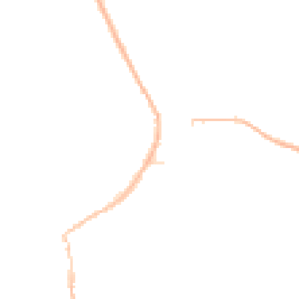 Night-time road noise heatmap for GL55 6AE