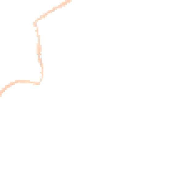 Night-time road noise heatmap for GL55 6EP