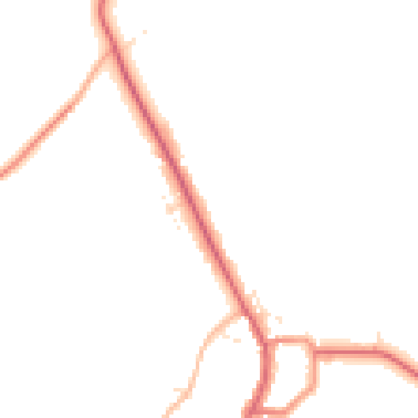 Daytime road noise heatmap for GL55 6HR