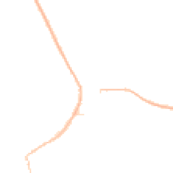 Night-time road noise heatmap for GL55 6HT