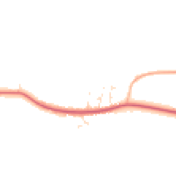 Daytime road noise heatmap for GL55 6JA