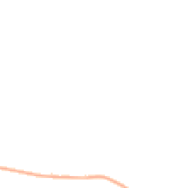Night-time road noise heatmap for GL55 6LE